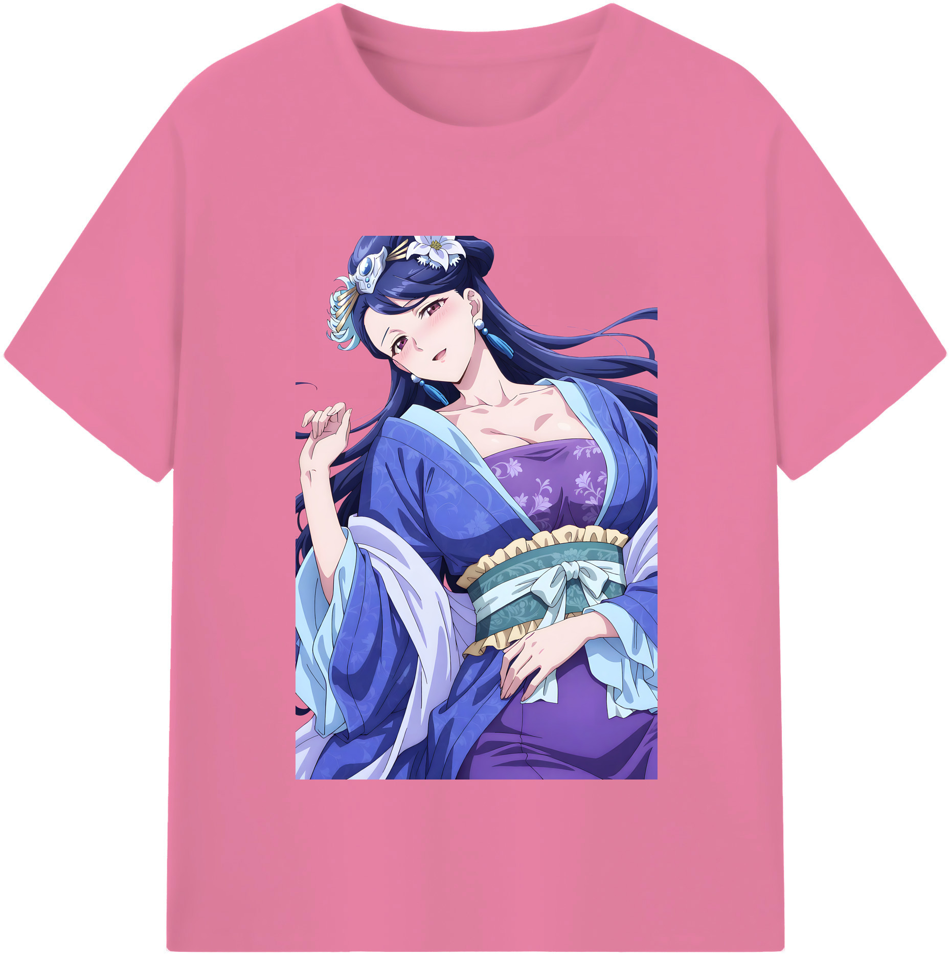 （画像用） 薬屋のひとりごと The Apothecary Diaries 綿100％半袖Tシャツ（フロントプリント）